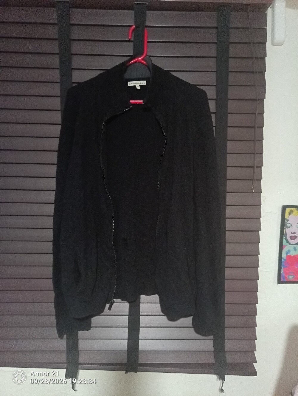 Calvin Klein Jeans Zip Up Cardigan